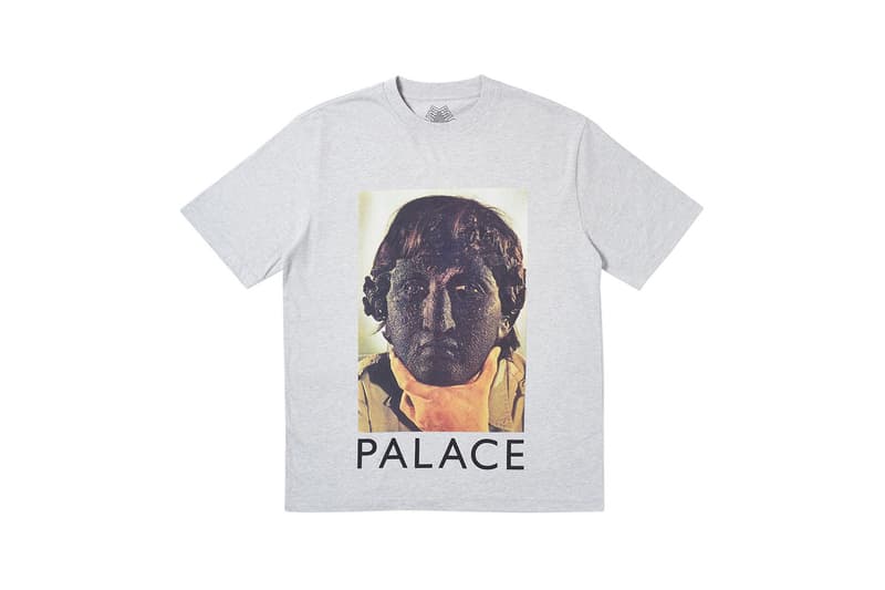 Palace Summer 2019 Week 7 Drop release info beach shorts button up shirts graphic t shirts blue polka dots crew necks