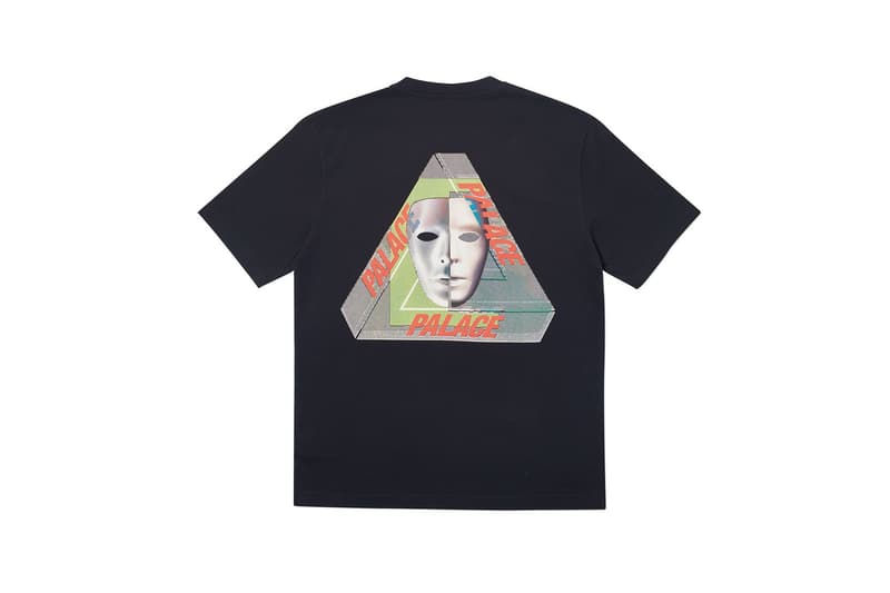 Palace Summer 2019 Week 7 Drop release info beach shorts button up shirts graphic t shirts blue polka dots crew necks