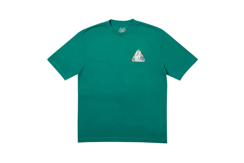 Palace Summer 2019 Week 7 Drop release info beach shorts button up shirts graphic t shirts blue polka dots crew necks