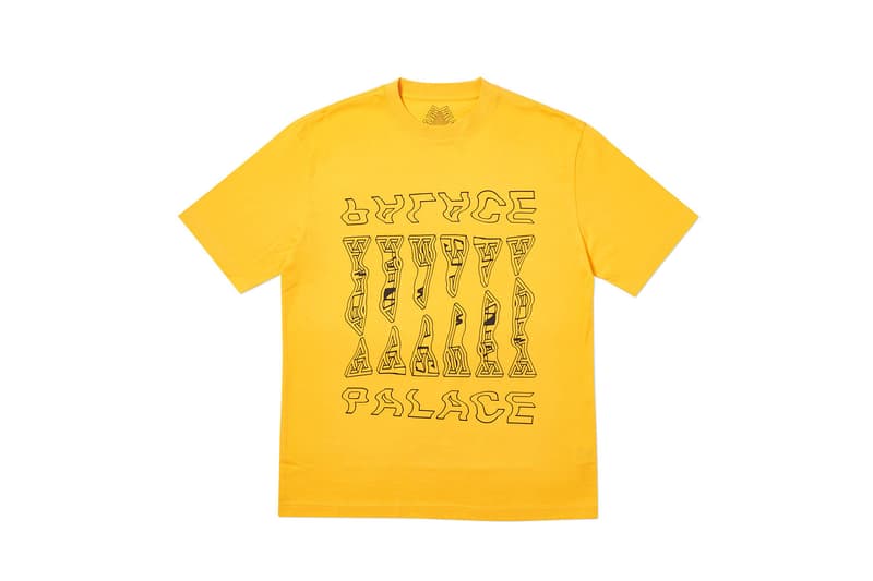 Palace Summer 2019 Week 7 Drop release info beach shorts button up shirts graphic t shirts blue polka dots crew necks