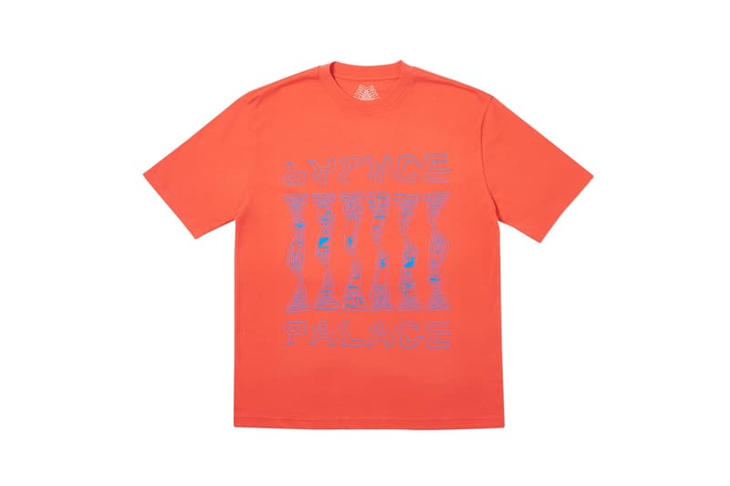 Palace Summer 2019 Week 7 Drop release info beach shorts button up shirts graphic t shirts blue polka dots crew necks