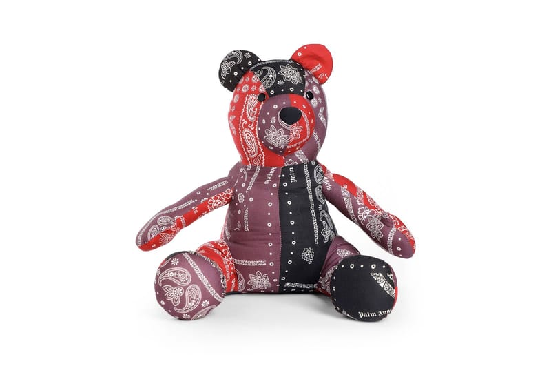 Palm Angels Releases Teddy Bear Made from Bandana Patchwork