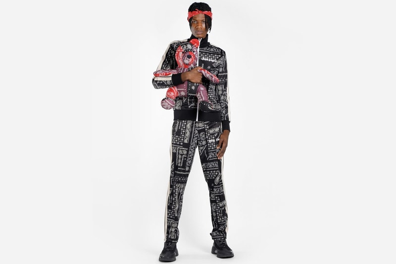 Palm Angels Bandana Patchwork Teddy Bear Release 