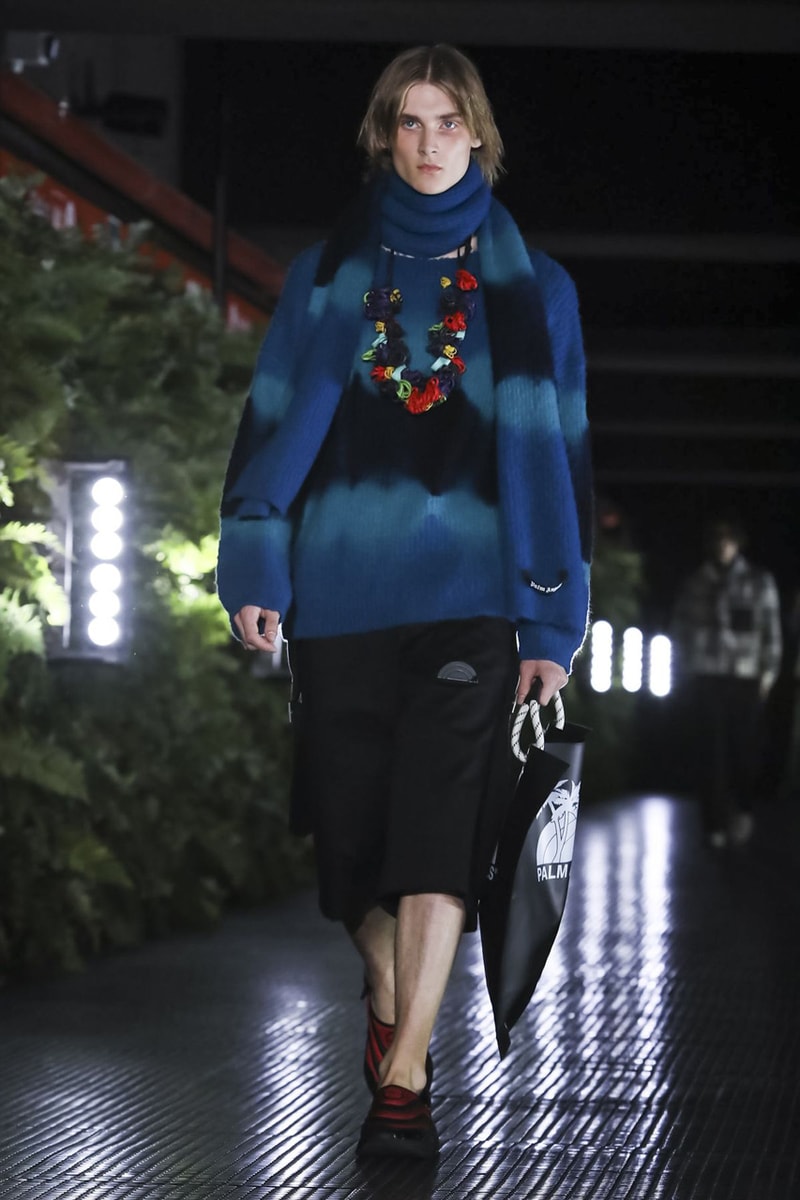 Palm Angels Spring Summer 2020 Collection Milan Francesco Ragazzi Los Angeles Floral pattern butterfly print resort lounge hawaiian shirt leather jacket Fashion Week