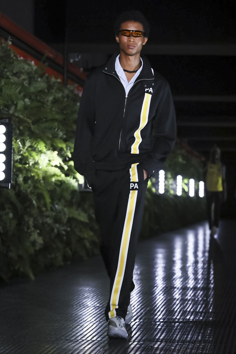 Palm Angels Spring Summer 2020 Collection Milan Francesco Ragazzi Los Angeles Floral pattern butterfly print resort lounge hawaiian shirt leather jacket Fashion Week