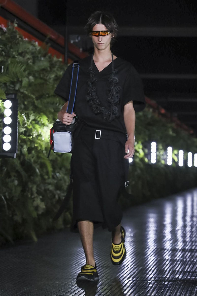 Palm Angels Spring Summer 2020 Collection Milan Francesco Ragazzi Los Angeles Floral pattern butterfly print resort lounge hawaiian shirt leather jacket Fashion Week