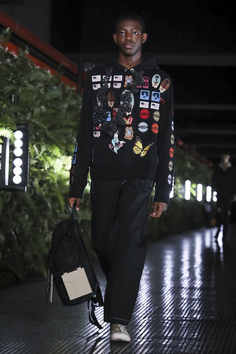 Palm Angels Spring Summer 2020 Collection Milan Francesco Ragazzi Los Angeles Floral pattern butterfly print resort lounge hawaiian shirt leather jacket Fashion Week