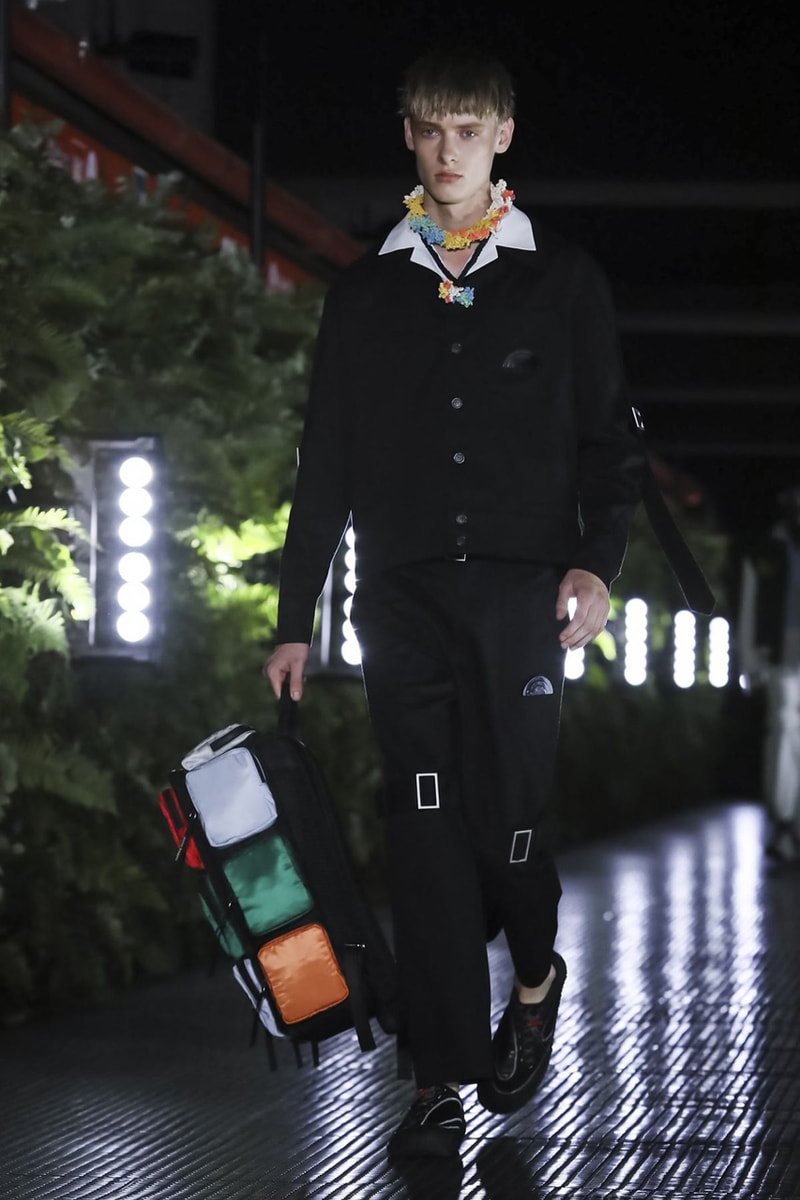 Palm Angels Spring Summer 2020 Collection Milan Francesco Ragazzi Los Angeles Floral pattern butterfly print resort lounge hawaiian shirt leather jacket Fashion Week