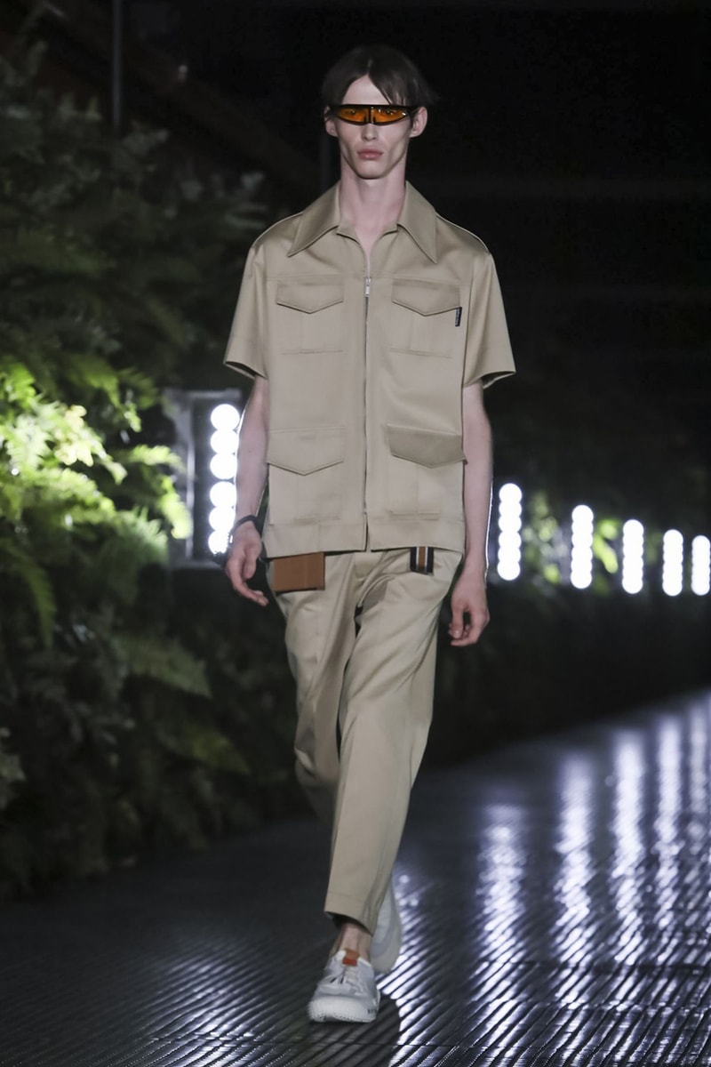 Palm Angels Spring Summer 2020 Collection Milan Francesco Ragazzi Los Angeles Floral pattern butterfly print resort lounge hawaiian shirt leather jacket Fashion Week