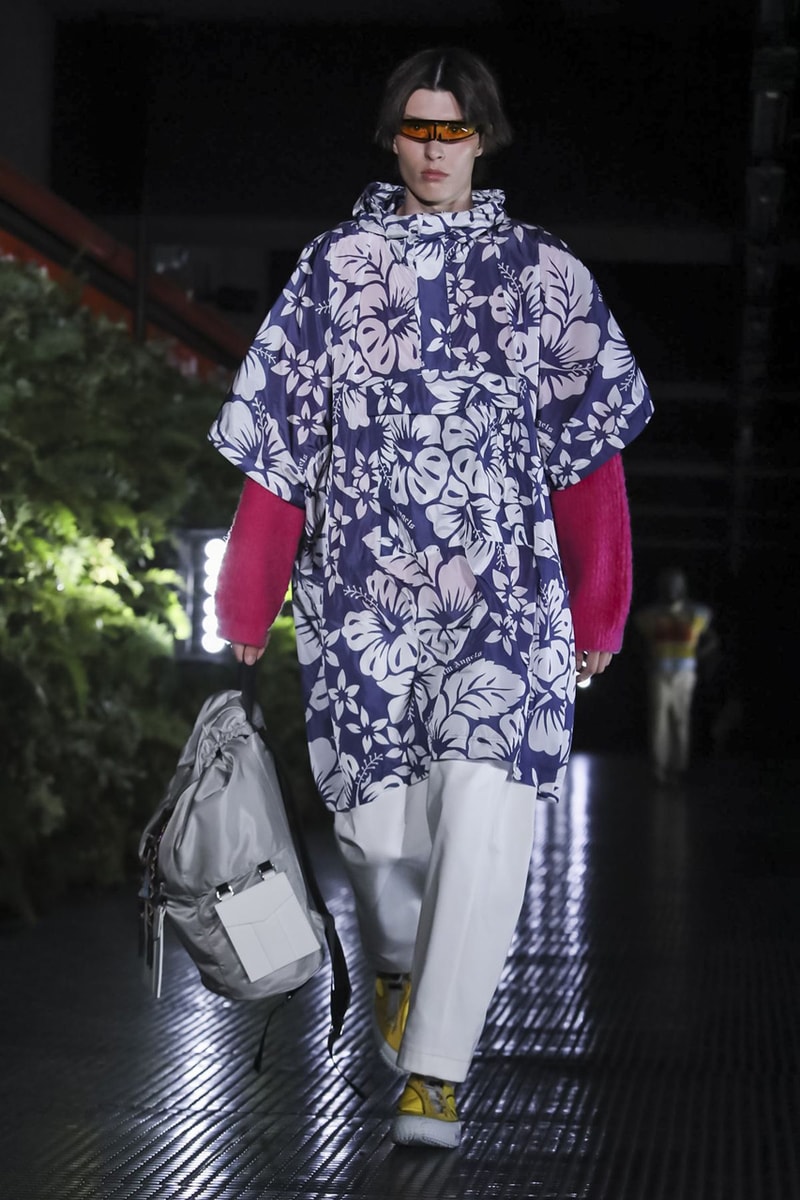 Palm Angels Spring Summer 2020 Collection Milan Francesco Ragazzi Los Angeles Floral pattern butterfly print resort lounge hawaiian shirt leather jacket Fashion Week