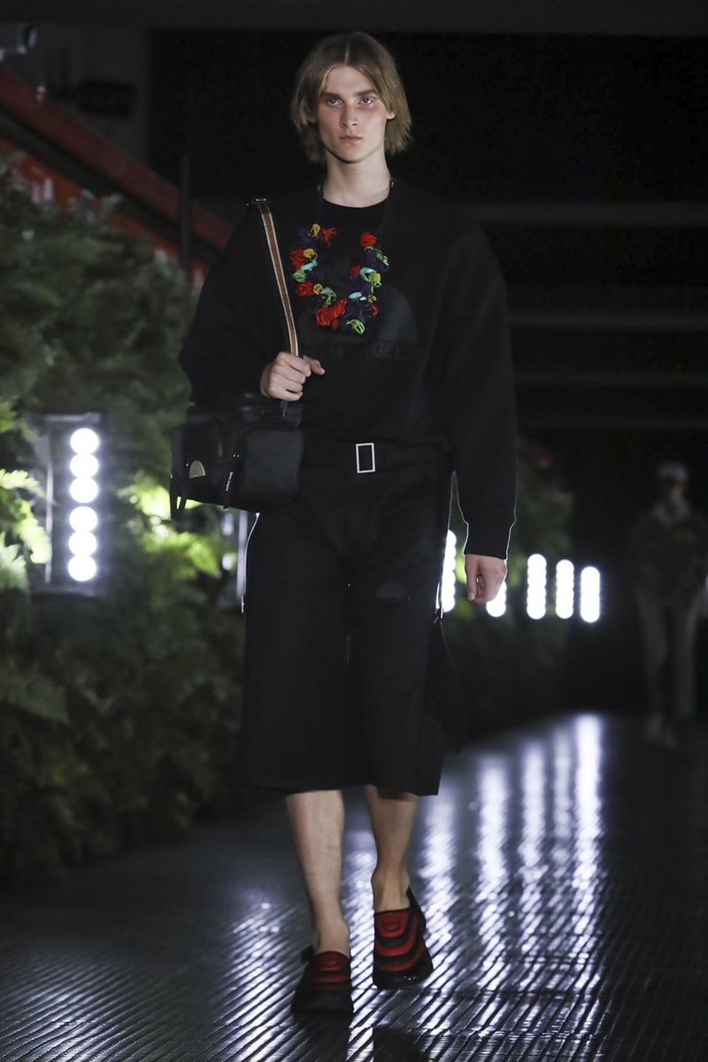 Palm Angels Spring Summer 2020 Collection Milan Francesco Ragazzi Los Angeles Floral pattern butterfly print resort lounge hawaiian shirt leather jacket Fashion Week