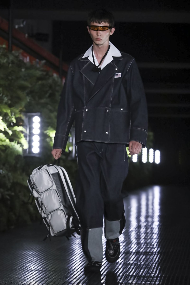 Palm Angels Spring Summer 2020 Collection Milan Francesco Ragazzi Los Angeles Floral pattern butterfly print resort lounge hawaiian shirt leather jacket Fashion Week