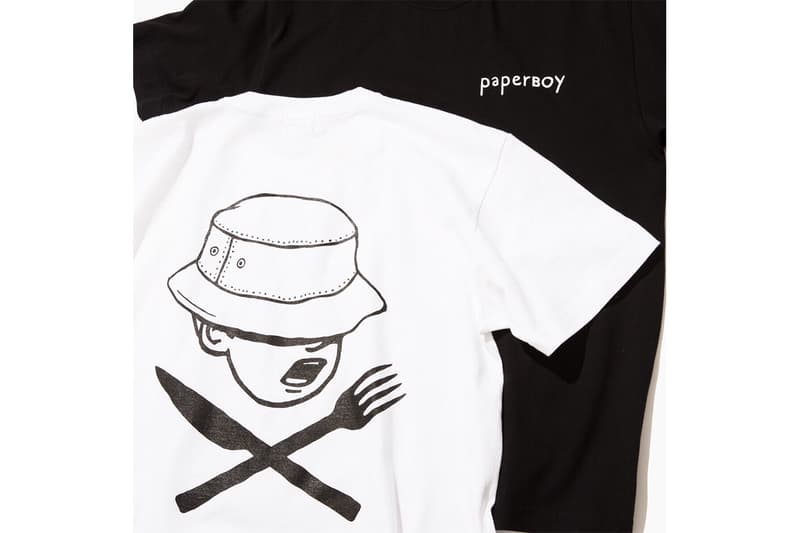 Paperboy x Sophnet FC Real Bristol x Suicoke x Beams Capsule sandals t-shirts bucket hats "137" pop-up store paris 