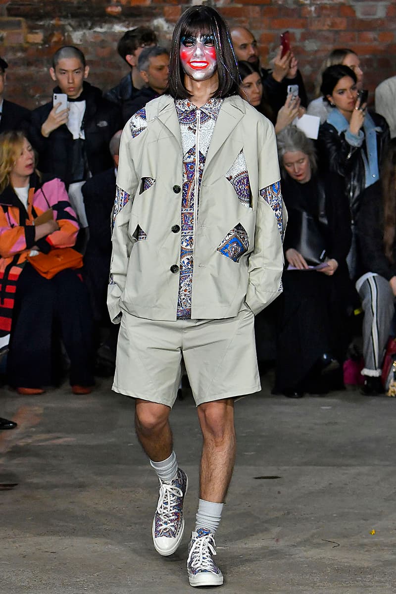 Paria Farzaneh Spring/Summer 2020 London Fashion Week Men's SS20 LFW:M Converse Backstage Kyrie Irving Pusha T