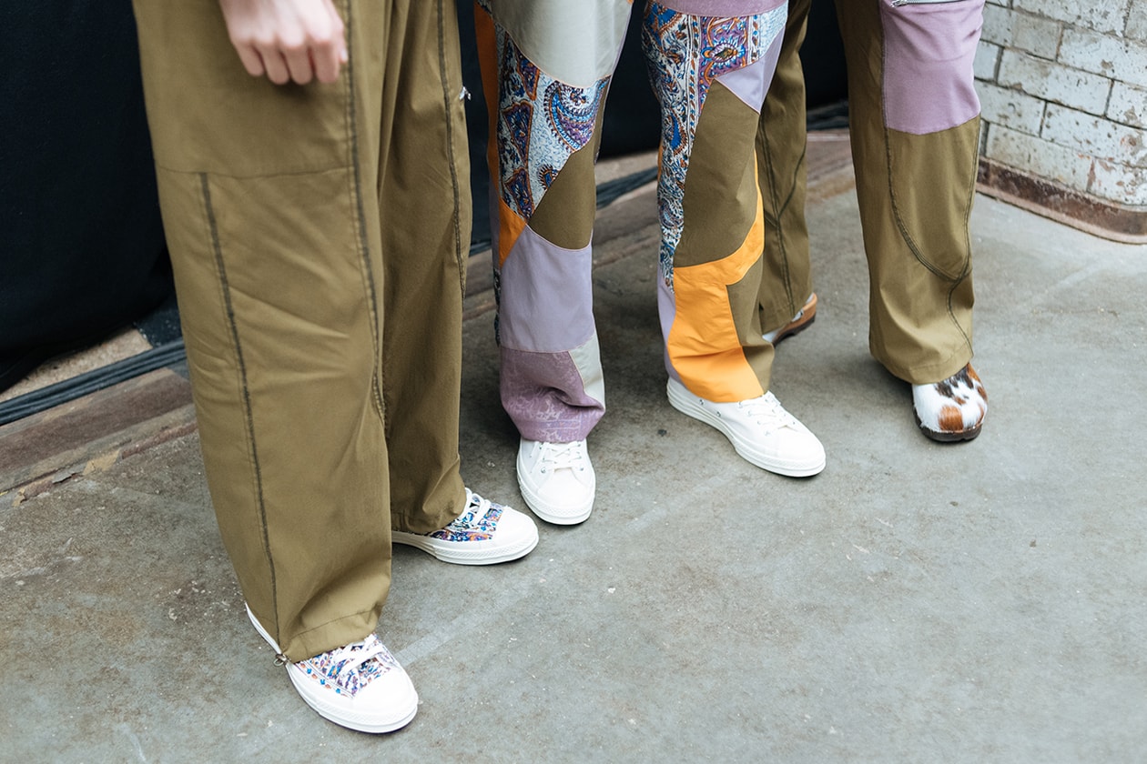 Paria Farzaneh Spring/Summer 2020 London Fashion Week Men's SS20 LFW:M Converse Backstage Kyrie Irving Pusha T