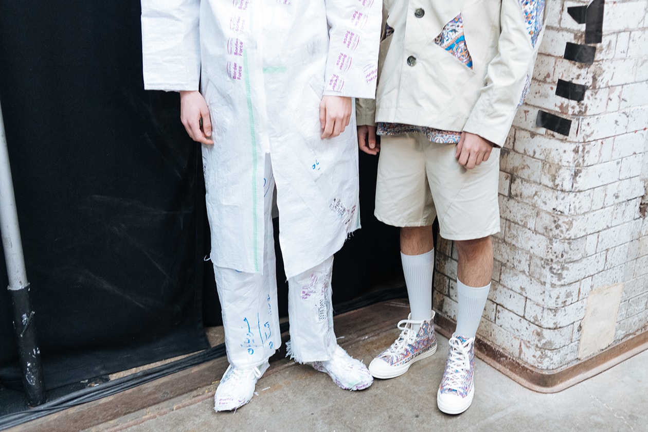 Paria Farzaneh Spring/Summer 2020 London Fashion Week Men's SS20 LFW:M Converse Backstage Kyrie Irving Pusha T