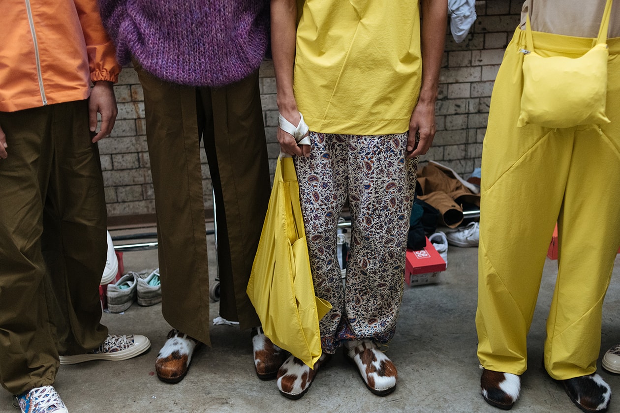 Paria Farzaneh Spring/Summer 2020 London Fashion Week Men's SS20 LFW:M Converse Backstage Kyrie Irving Pusha T