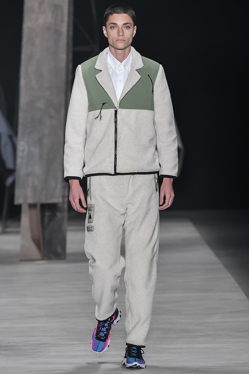 Piet Uniforms Spring Summer 2020 Collection São Paulo Fashion Week SS20 Runway Closer Look Nike Shox Champion NBA Budweiser Starter Caps Collaborations