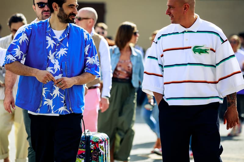 Pitti Uomo 96 spring/summer 2020 street style prada off white undercover takahiromiyashita the soloist florence london fashion week street snaps best off