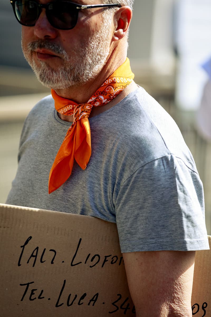 Pitti Uomo 96 spring/summer 2020 street style prada off white undercover takahiromiyashita the soloist florence london fashion week street snaps best off