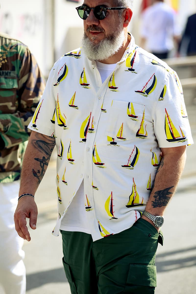 Pitti Uomo 96 spring/summer 2020 street style prada off white undercover takahiromiyashita the soloist florence london fashion week street snaps best off