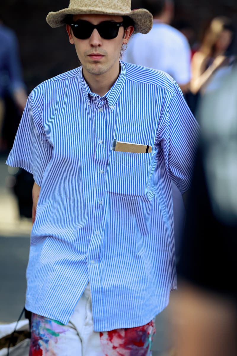 Pitti Uomo 96 spring/summer 2020 street style prada off white undercover takahiromiyashita the soloist florence london fashion week street snaps best off