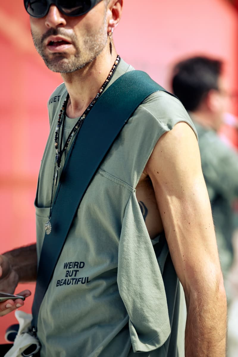 Pitti Uomo 96 spring/summer 2020 street style prada off white undercover takahiromiyashita the soloist florence london fashion week street snaps best off