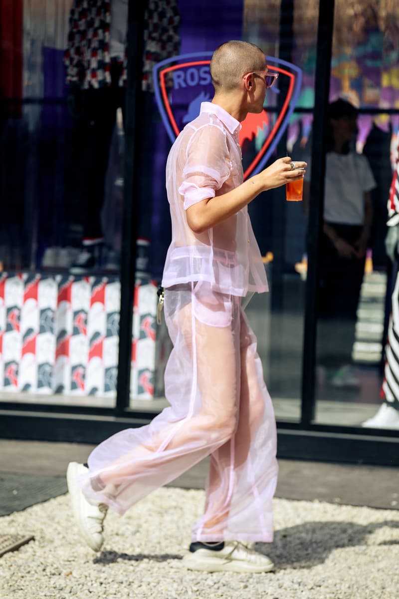 Pitti Uomo 96 spring/summer 2020 street style prada off white undercover takahiromiyashita the soloist florence london fashion week street snaps best off