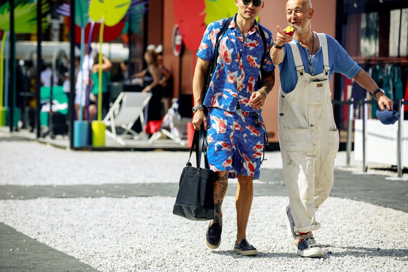 Pitti Uomo 96 spring/summer 2020 street style prada off white undercover takahiromiyashita the soloist florence london fashion week street snaps best off