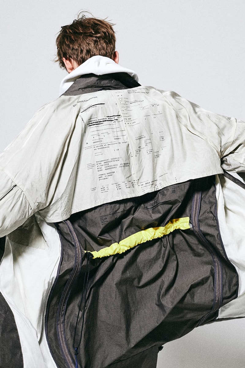 POLIQUANT Spring Summer 2020 Collection YOU MESS ME technical garments gore-tex lining modular backpack jacket tactical vest straps multi-paneled Lookbook