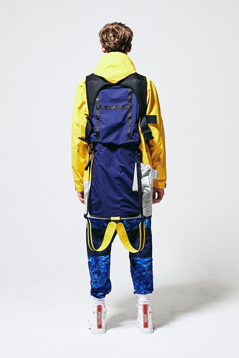 POLIQUANT Spring Summer 2020 Collection YOU MESS ME technical garments gore-tex lining modular backpack jacket tactical vest straps multi-paneled Lookbook