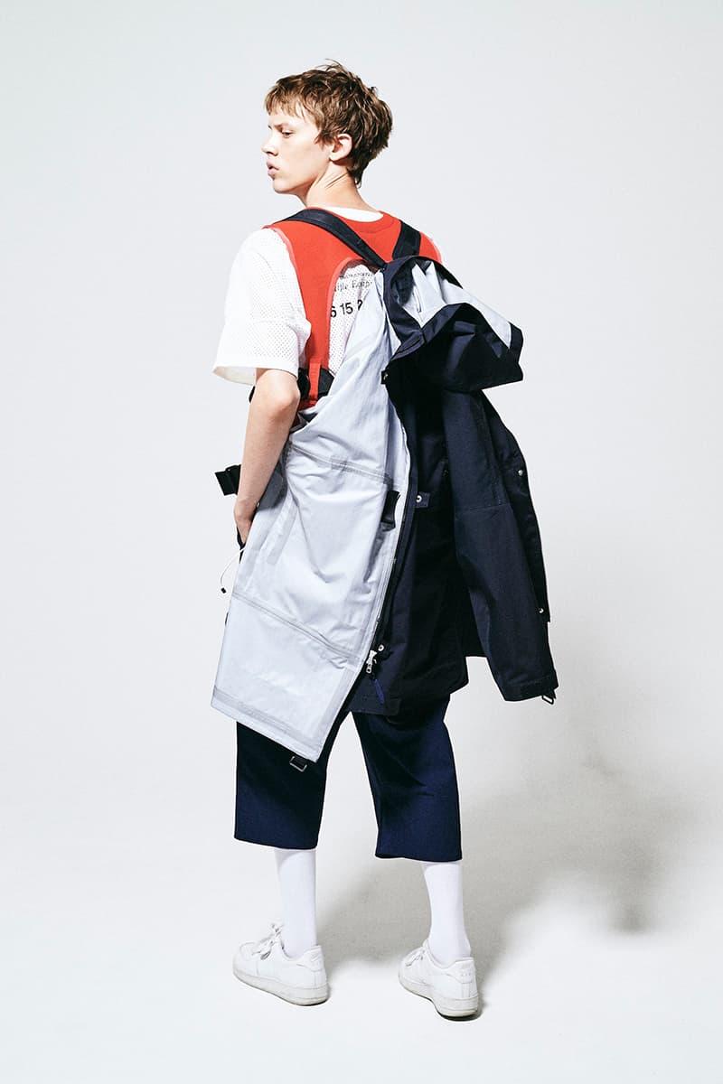 POLIQUANT Spring Summer 2020 Collection YOU MESS ME technical garments gore-tex lining modular backpack jacket tactical vest straps multi-paneled Lookbook