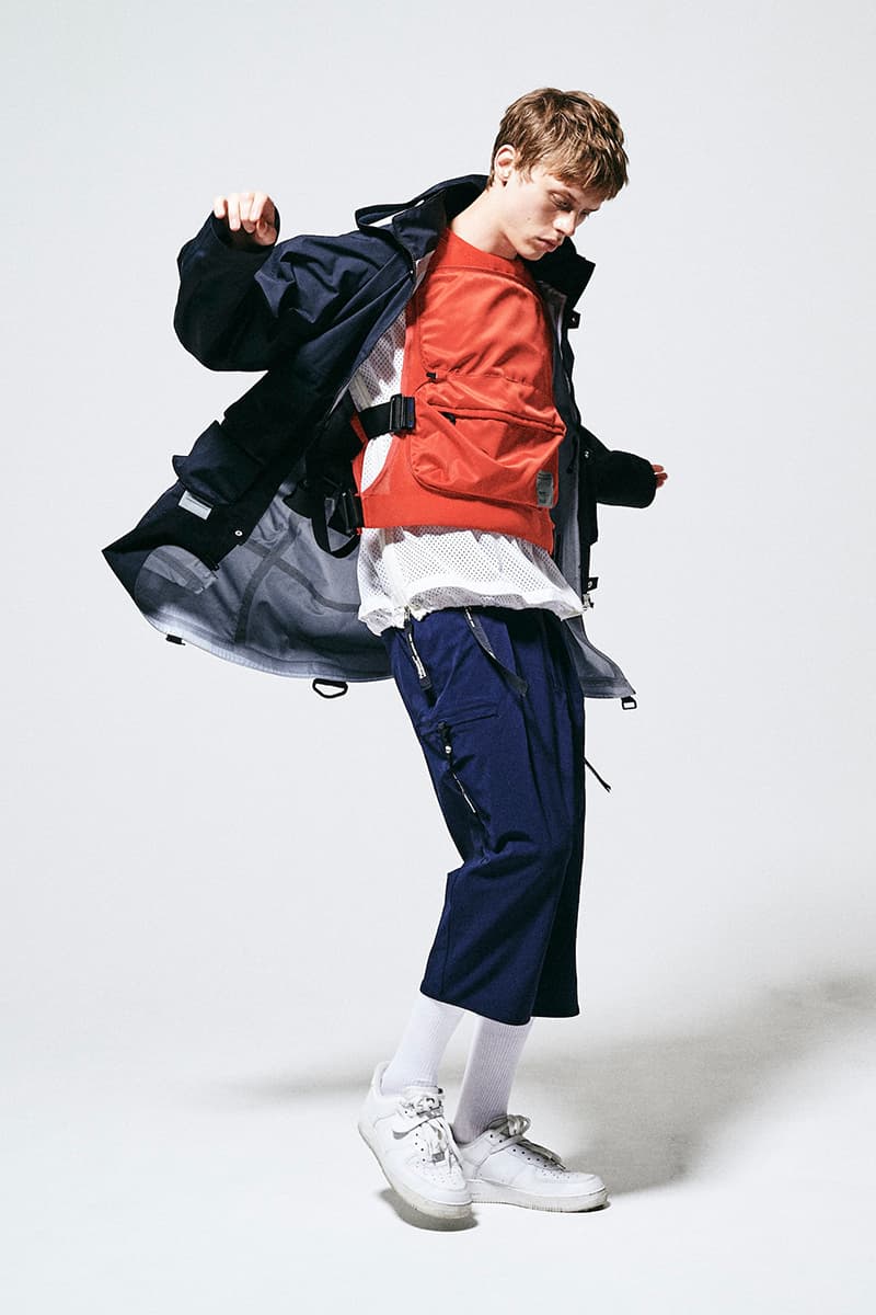 POLIQUANT Spring Summer 2020 Collection YOU MESS ME technical garments gore-tex lining modular backpack jacket tactical vest straps multi-paneled Lookbook