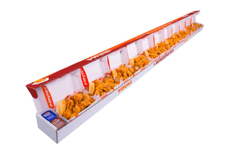 Popeyes Louisiana Kitchen Wingspan Box Announcement New Orleans Canal Street NBA Draft 2019 Zion Williamson