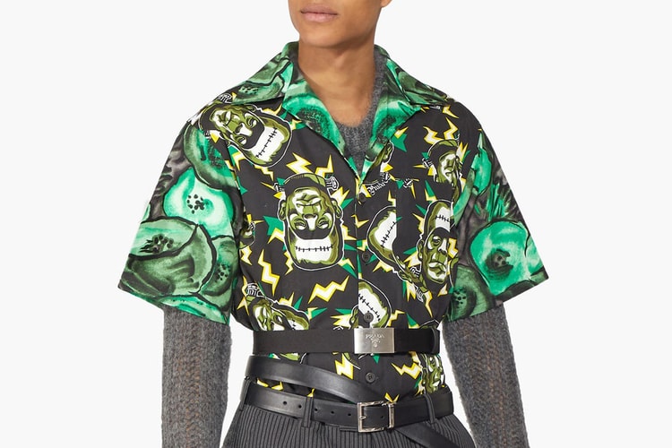 Prada's 'Frankenstein' Cuban Collar Shirt Is a Wild Statement Piece