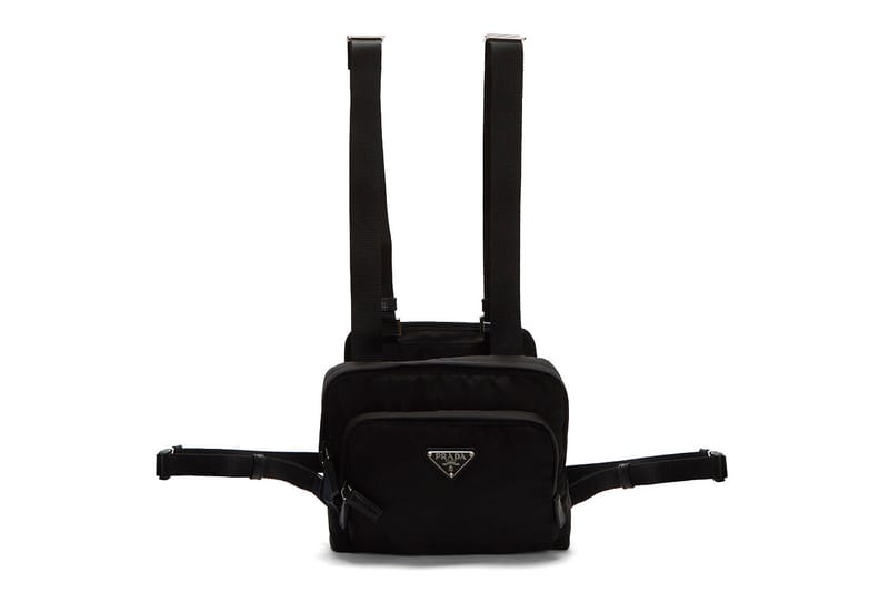 Prada Joins the Chest Rig Trend With Its Nylon Harness Bag