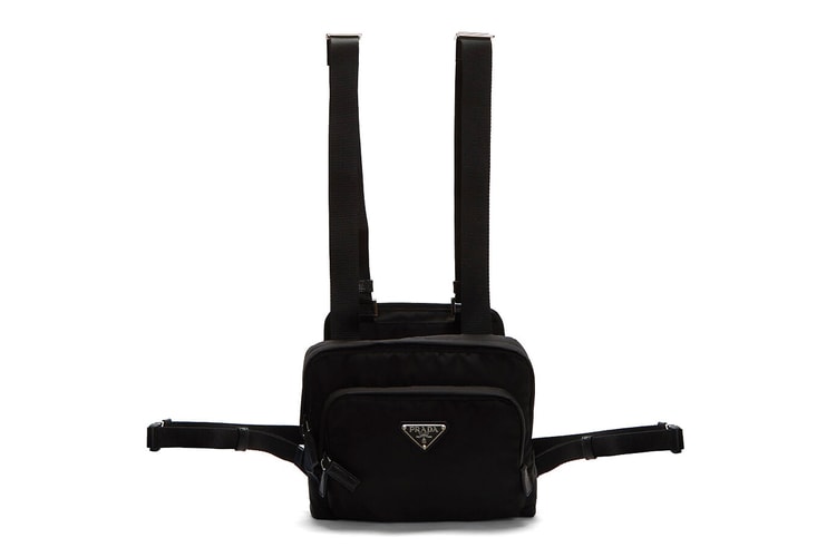 Prada Joins the Chest Rig Trend With Its Nylon Harness Bag