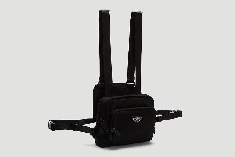 Prada Nylon Harness Bag Release Black Info 2019