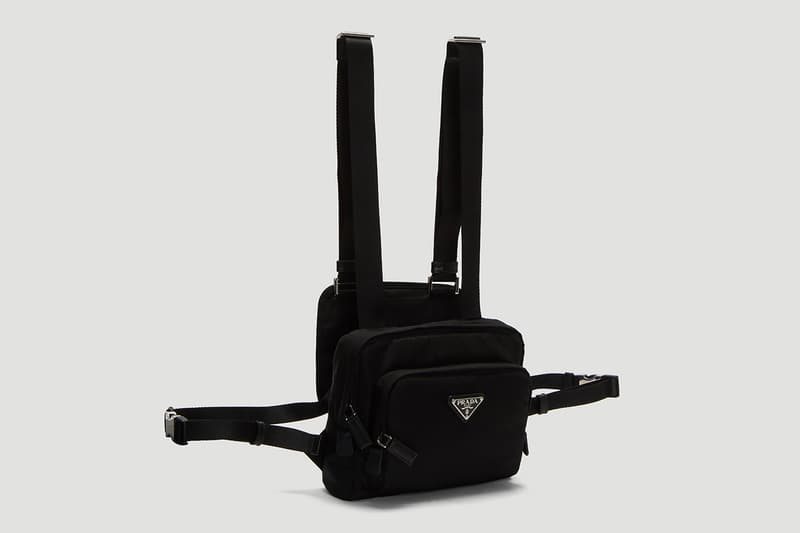 stapel vervormen Verdachte Prada Nylon Harness Bag Release | Hypebeast