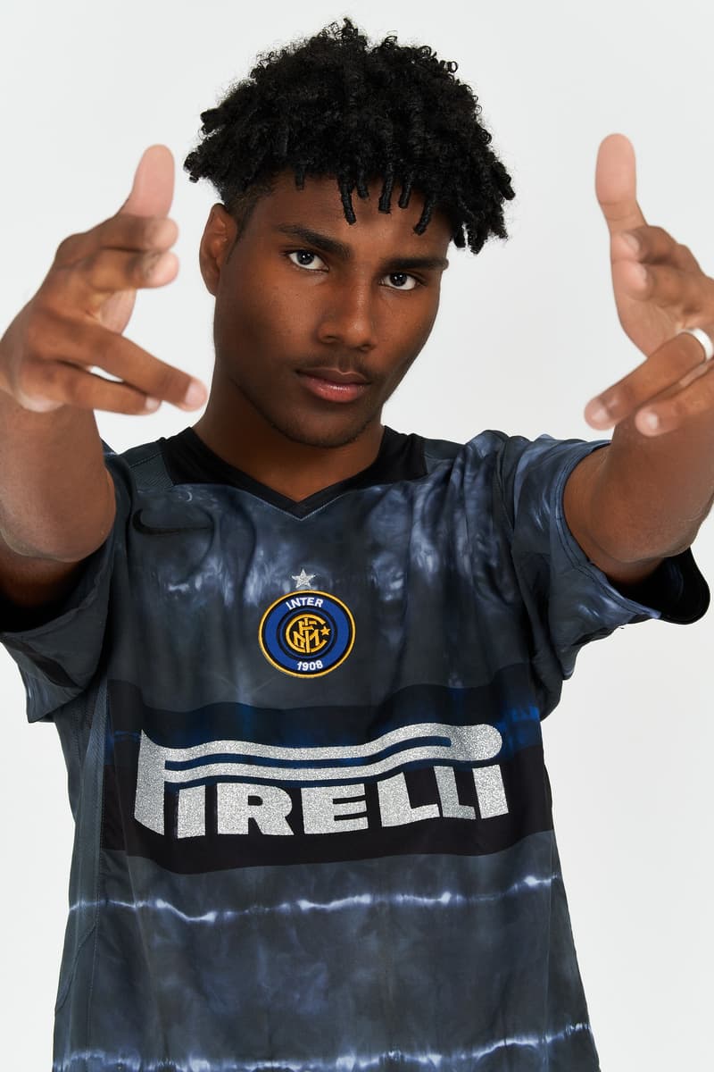 Prane Paris "Fenomeno One.Of.One" Capsule Lookbook soccer football kit brazil ronaldo inter Milan prielli