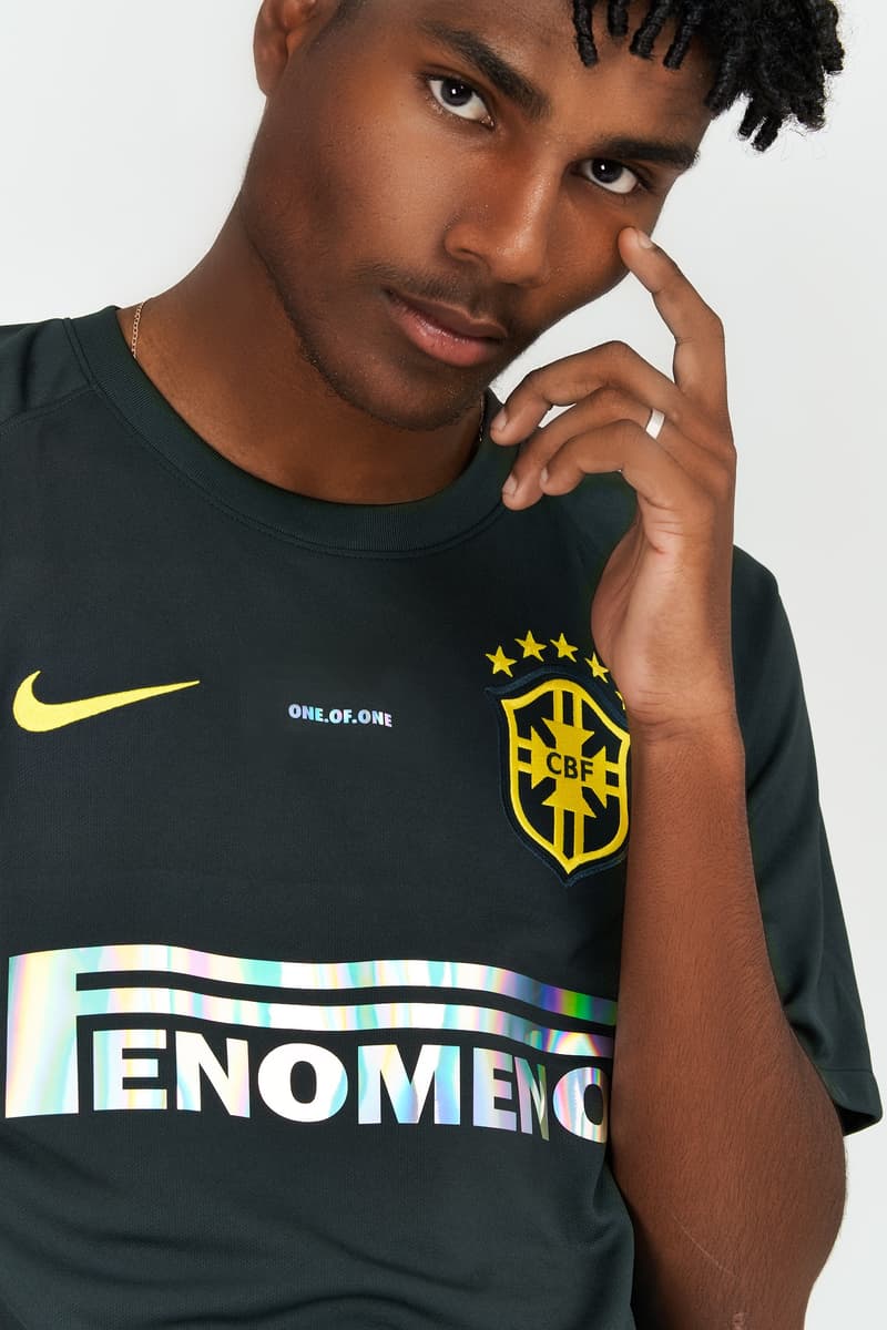 Prane Paris "Fenomeno One.Of.One" Capsule Lookbook soccer football kit brazil ronaldo inter Milan prielli