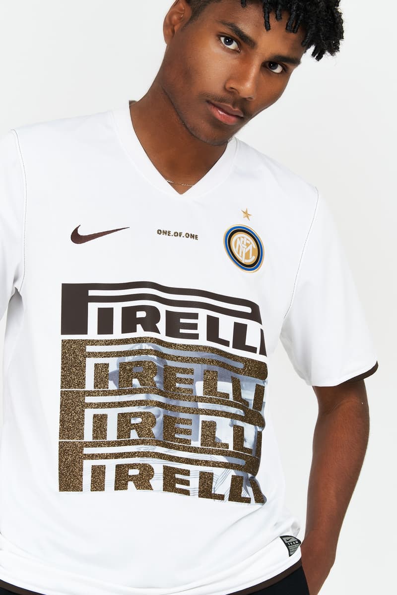 Prane Paris "Fenomeno One.Of.One" Capsule Lookbook soccer football kit brazil ronaldo inter Milan prielli