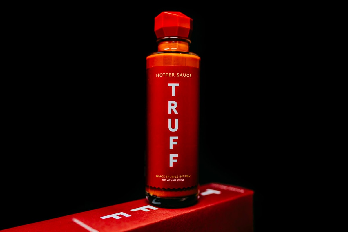 PRODUCT (RED) TRUFF HOTTER Hot Sauce Release Truffle Info Date NTWRK