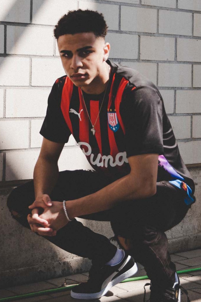 PUMA "Jersey Pack" Spring/Summer 2019 Lookbook football soccer footy kit stripes graphics designs 