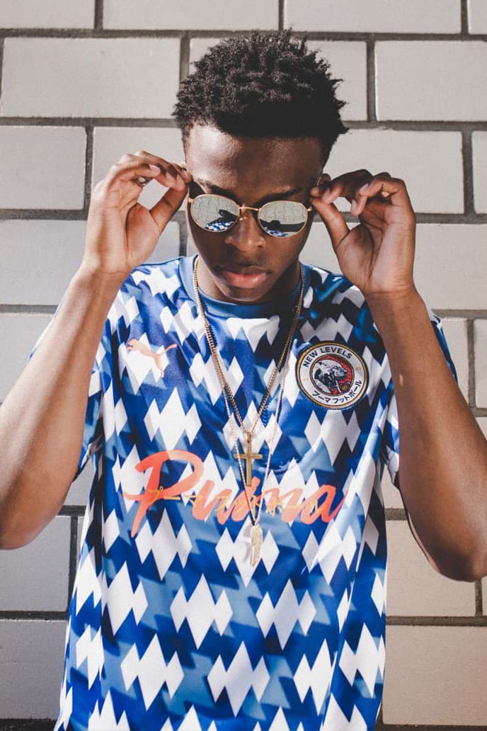 PUMA "Jersey Pack" Spring/Summer 2019 Lookbook football soccer footy kit stripes graphics designs 