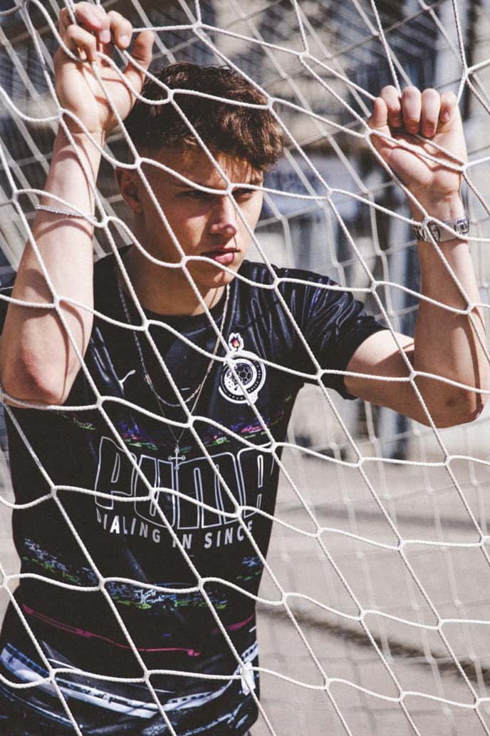 PUMA "Jersey Pack" Spring/Summer 2019 Lookbook football soccer footy kit stripes graphics designs 