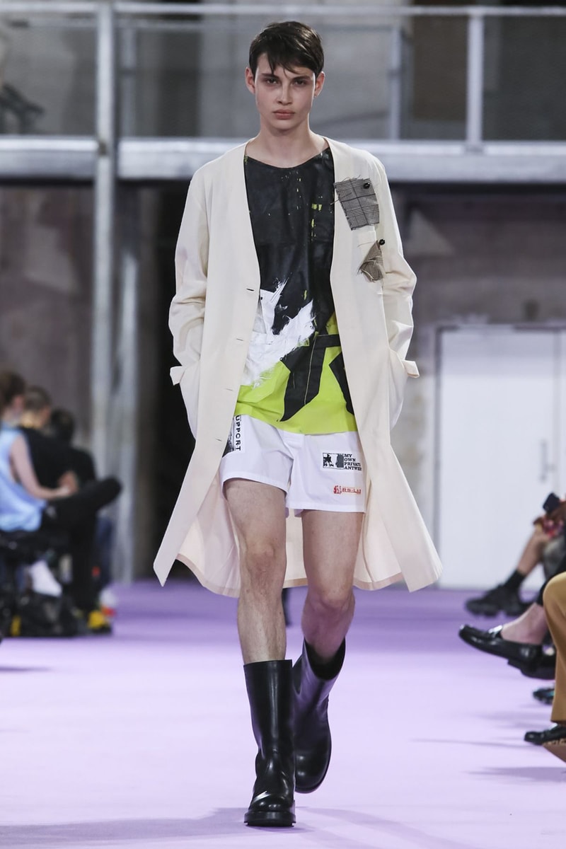 Raf Simons Spring/Summer 2020 Runway Collection paris fashion week pfw ss20 menswear presentation show