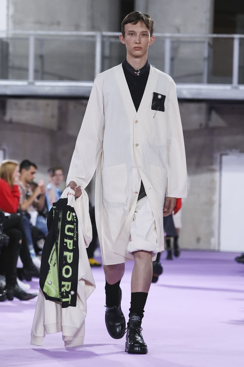 Raf Simons Spring/Summer 2020 Runway Collection paris fashion week pfw ss20 menswear presentation show