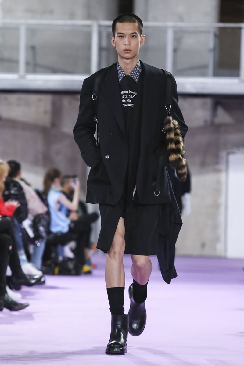 Raf Simons Paris Menswear Ready to Wear Autumn Winter Long