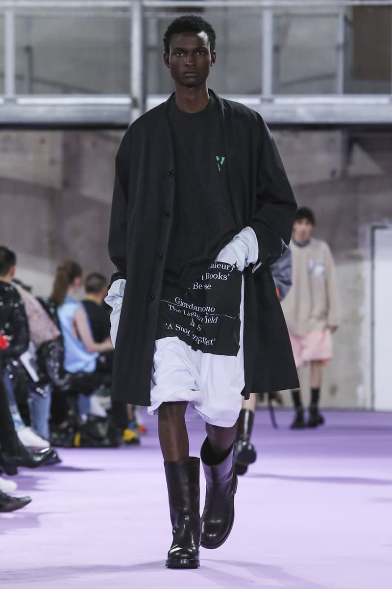 Raf Simons Spring/Summer 2020 Runway Collection paris fashion week pfw ss20 menswear presentation show